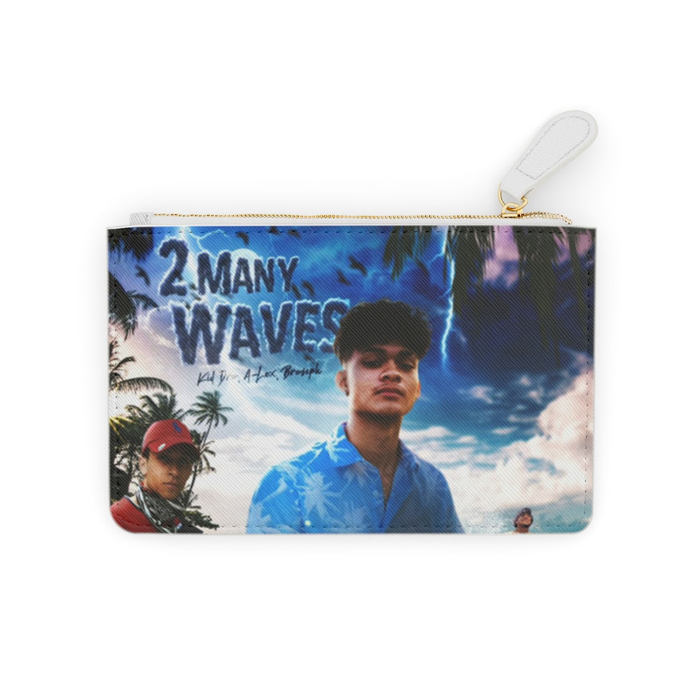 Thumbnail: 2 Many Waves Mini Clutch Bag