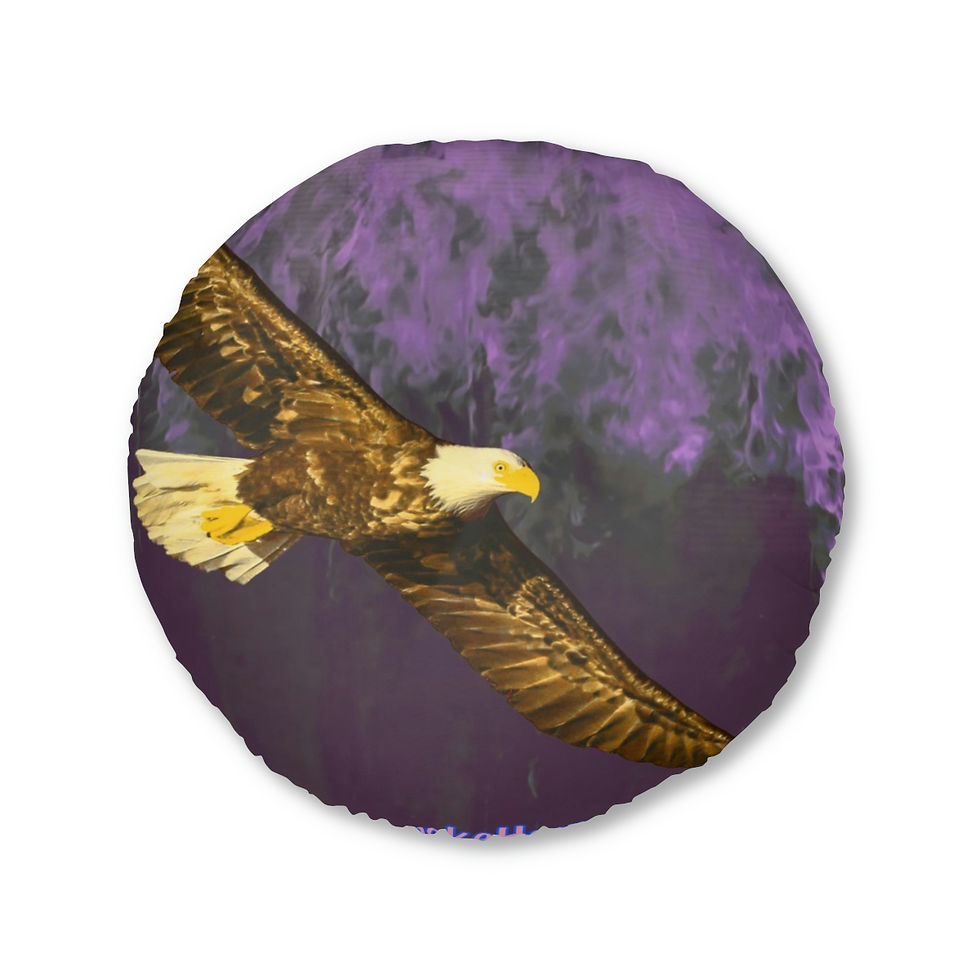 Thumbnail: Tufted Floor Pillow, Round