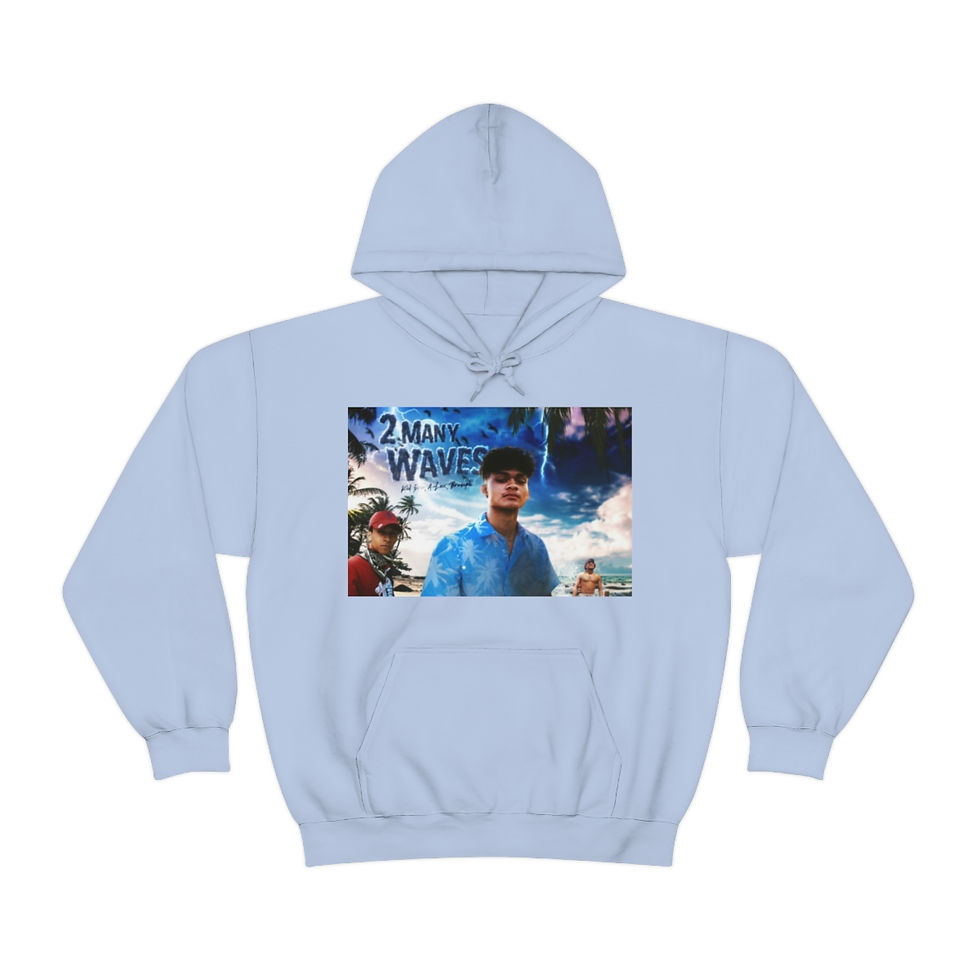 Thumbnail:  2 Many Waves Unisex Heavy Blend™ Hooded Sweatshirt