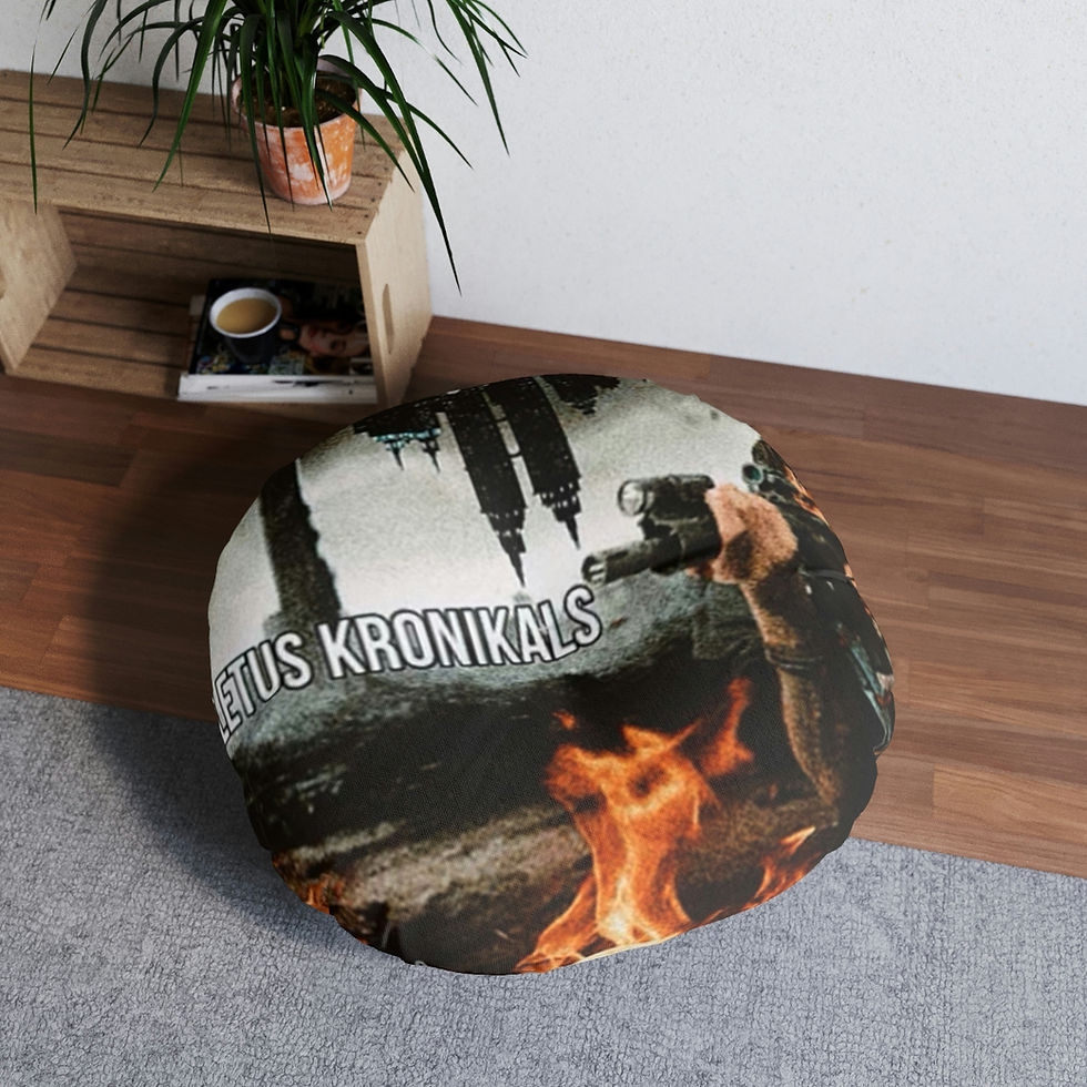 Thumbnail: Kletus Kronikals Tufted Floor Pillow, Round