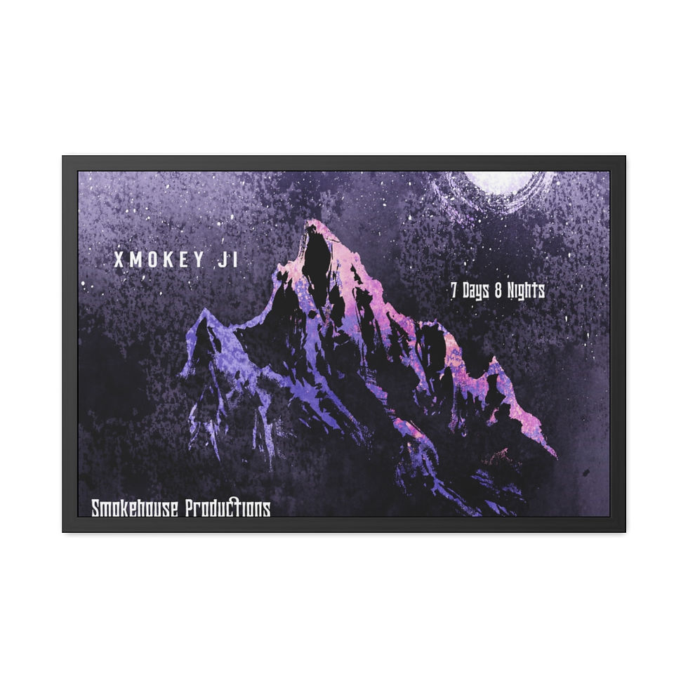 Thumbnail: 7 Days 8 Nights Framed Poster, Horizontal