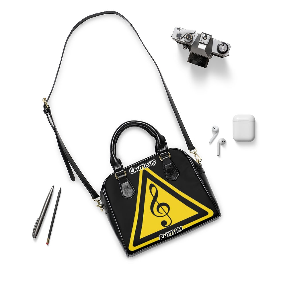 Thumbnail: Cautious Rhythm Shoulder Handbag
