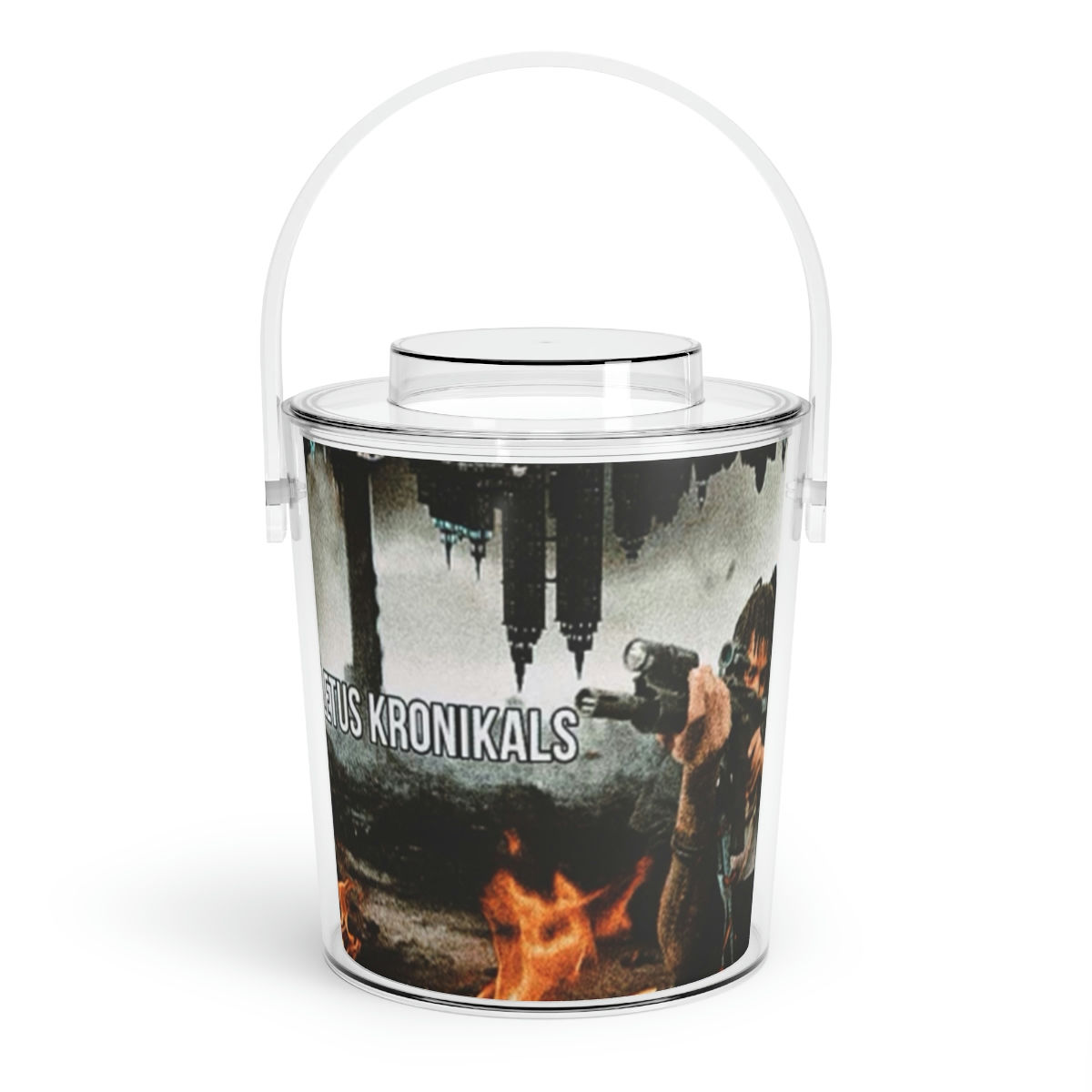 Kletus Kronikals Ice Bucket with Tongs