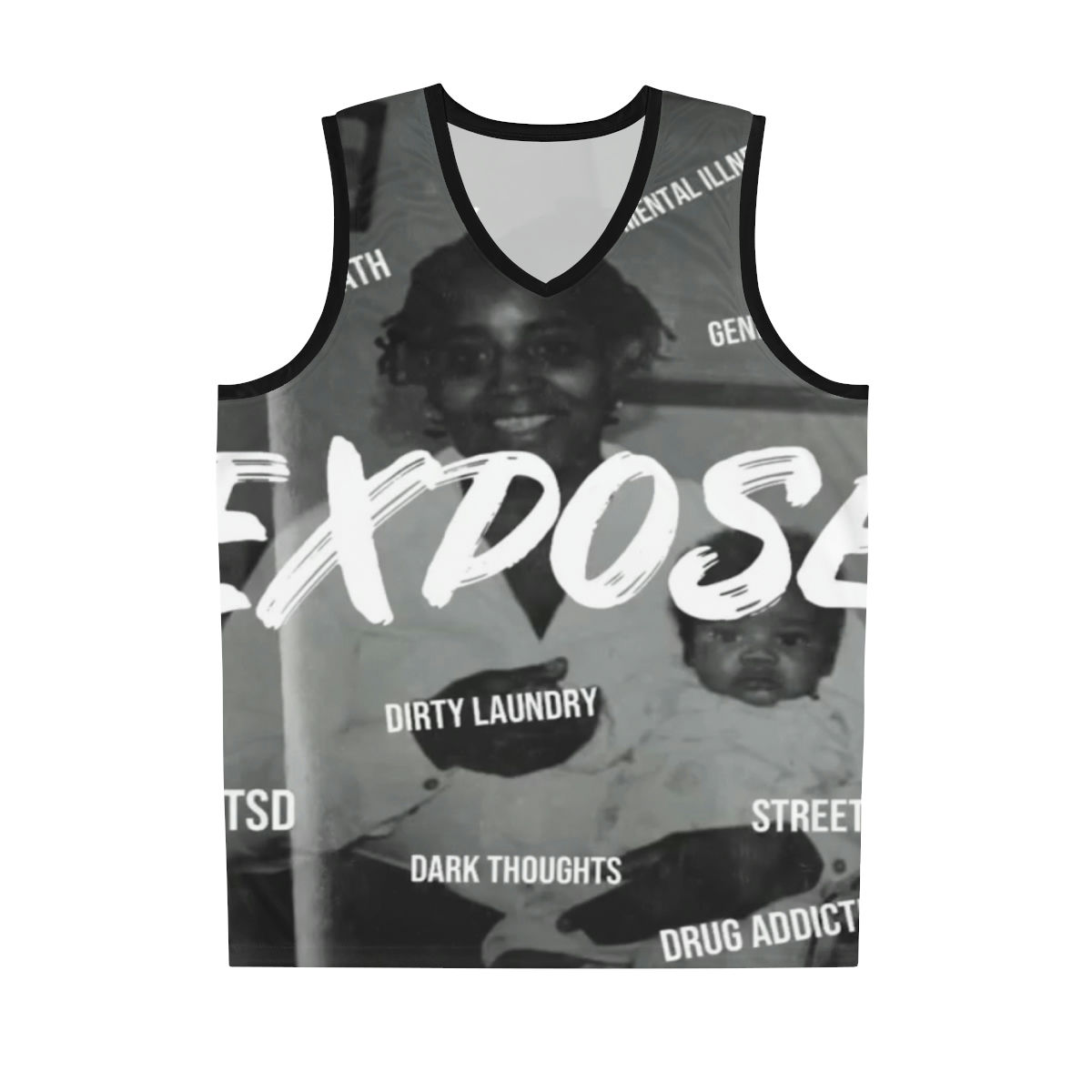 Exposed Basketball Jersey