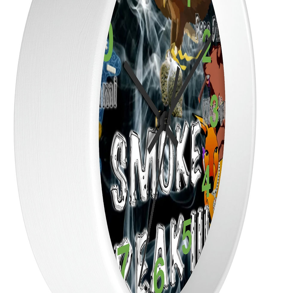 Thumbnail: Smoke Break III Wall clock