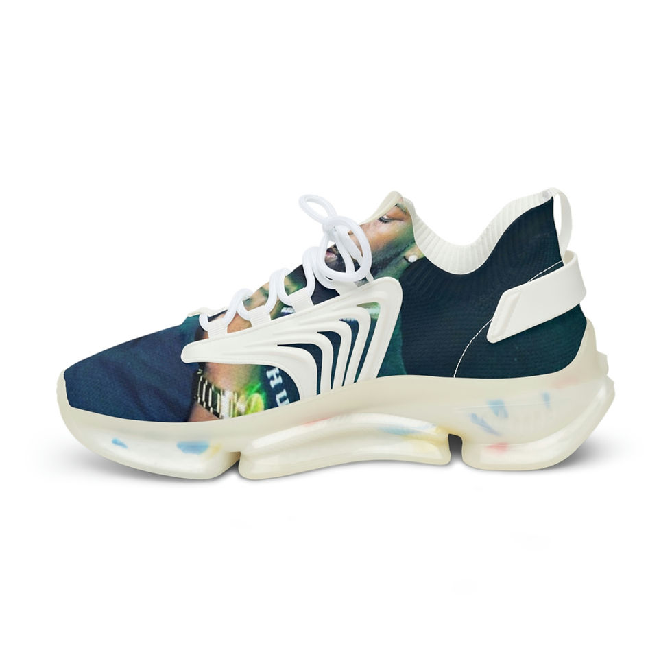 Thumbnail: Flooded Men's Mesh Sports Sneakers