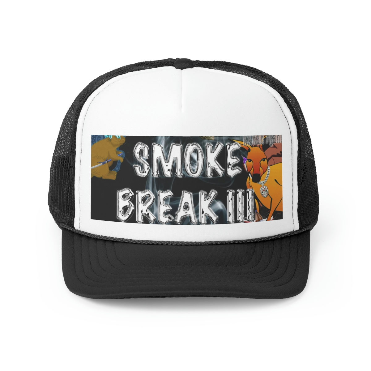 Smoke Break III Trucker Caps
