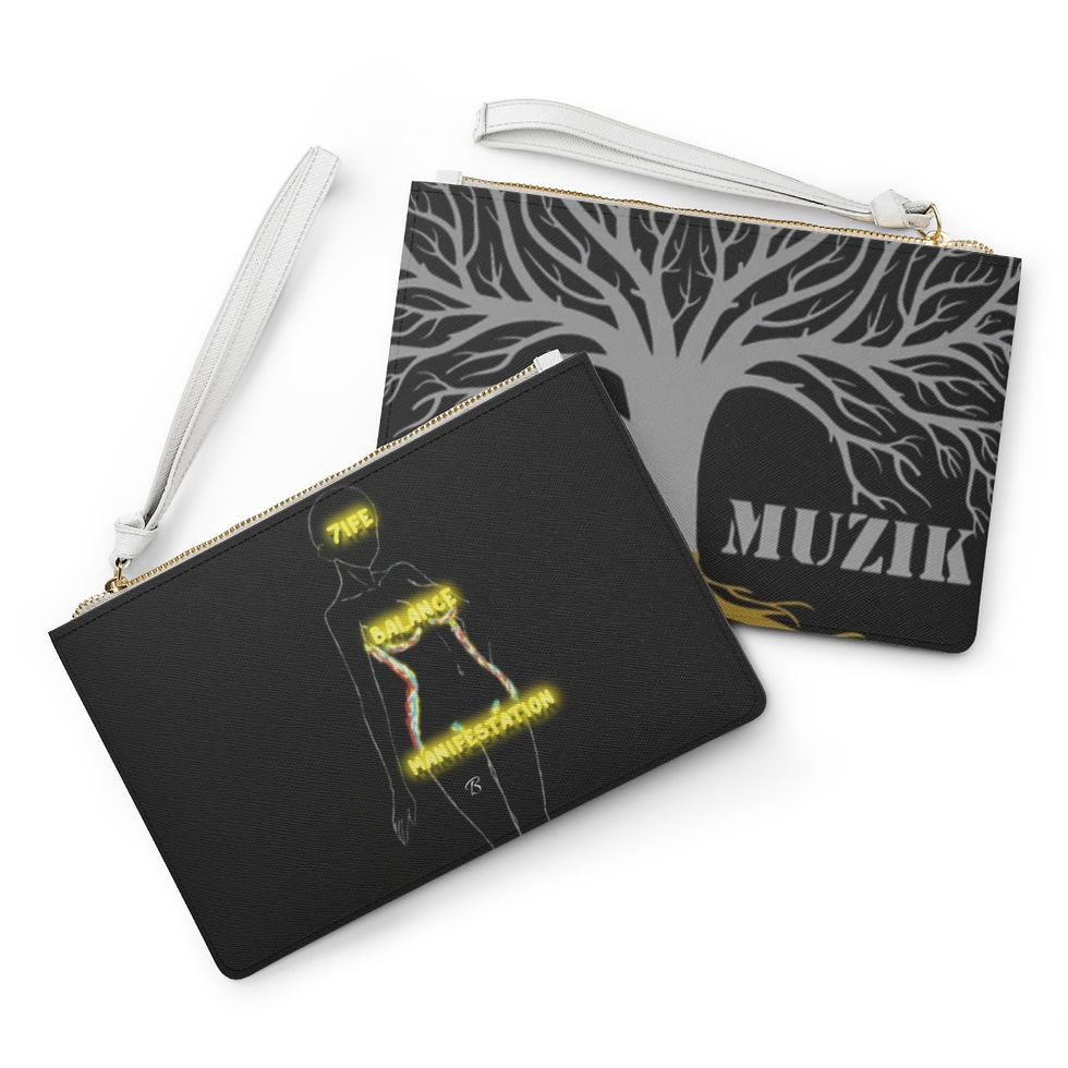 Thumbnail: 7ife Balance & Manifestation Clutch Bag