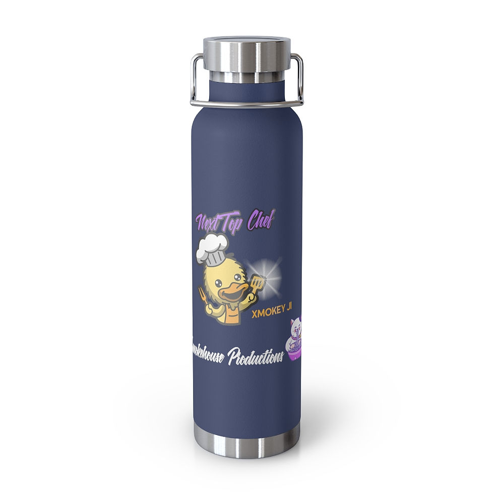 Thumbnail: Next Top Chef Copper Vacuum Insulated Bottle, 22oz
