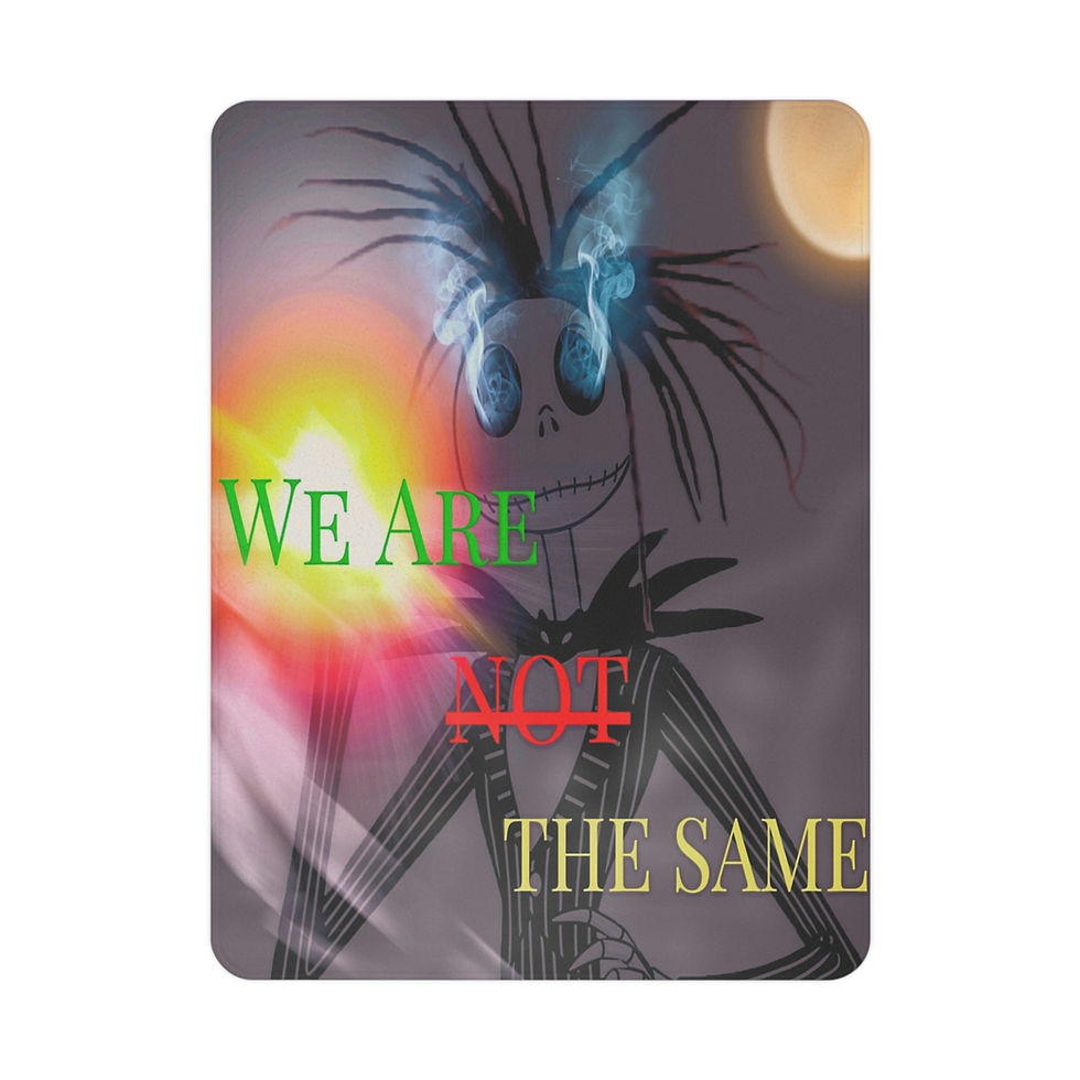 We Are Not The Same Toddler Blanket