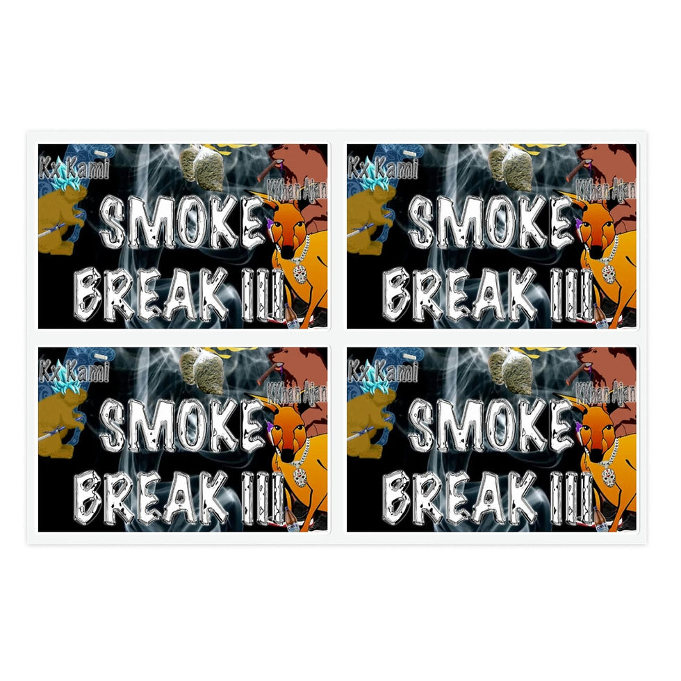 Smoke Break III Sticker Sheets