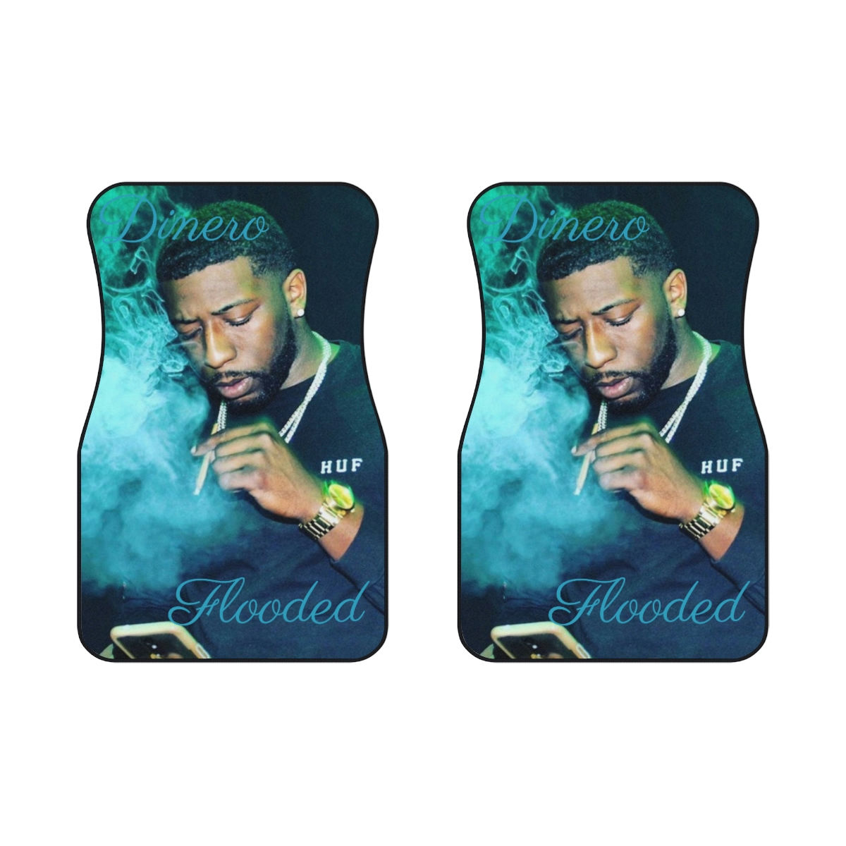 Flooded Car Mats (2x Front)