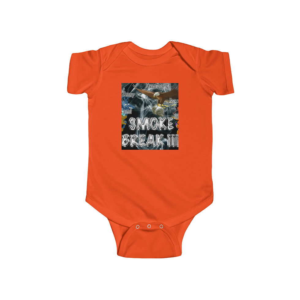 Thumbnail: Smoke Break III Infant Fine Jersey Bodysuit