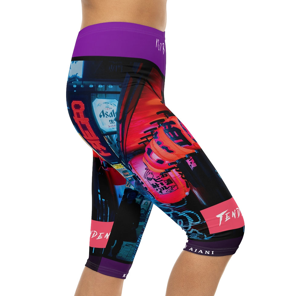 Thumbnail: Tendencies Women’s Capri Leggings (AOP)