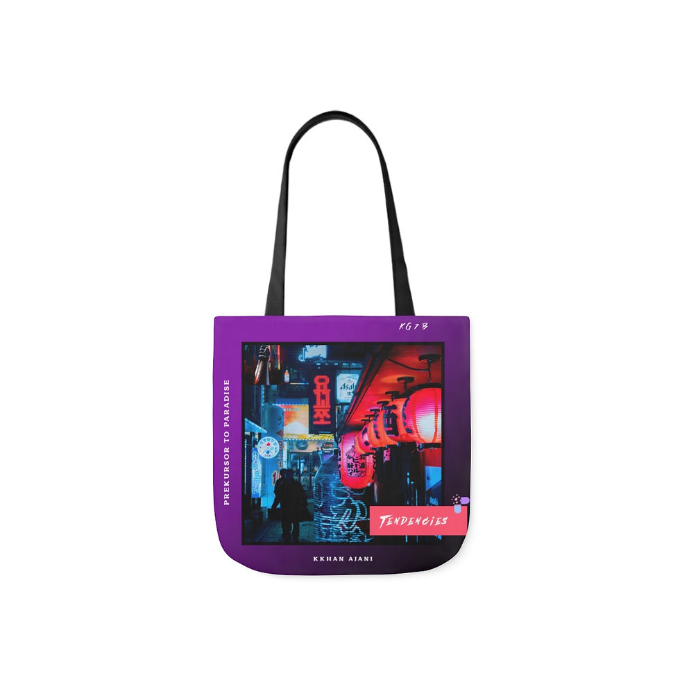 Thumbnail: Tendencies Polyester Canvas Tote Bag