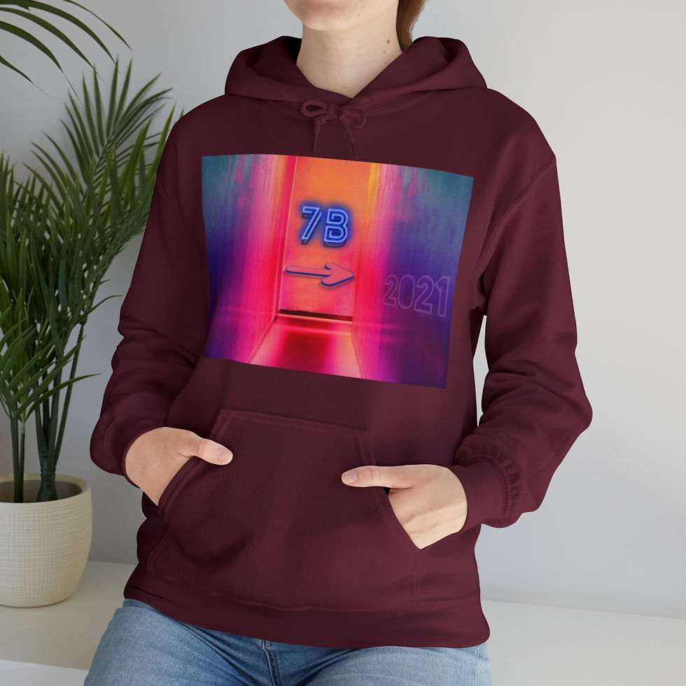 Thumbnail: 7B 2021 Unisex Heavy Blend™ Hooded Sweatshirt