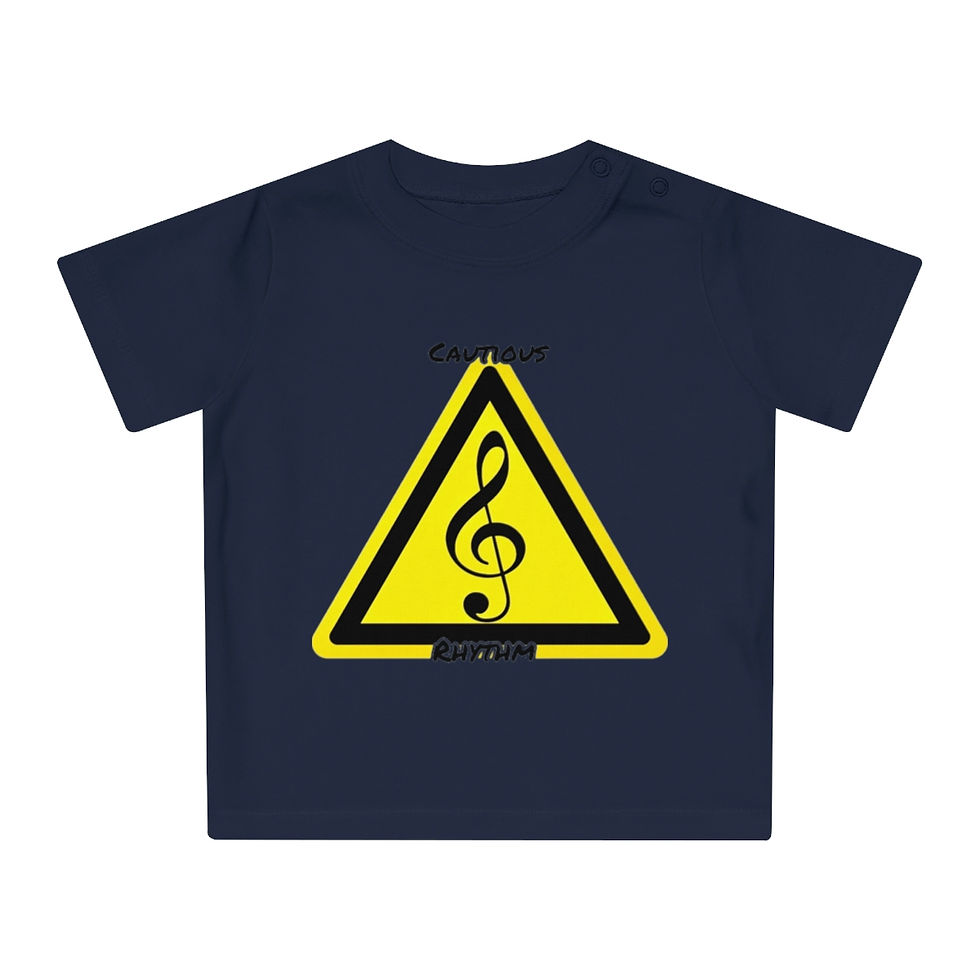 Thumbnail: Cautious Rhythm Baby T-Shirt