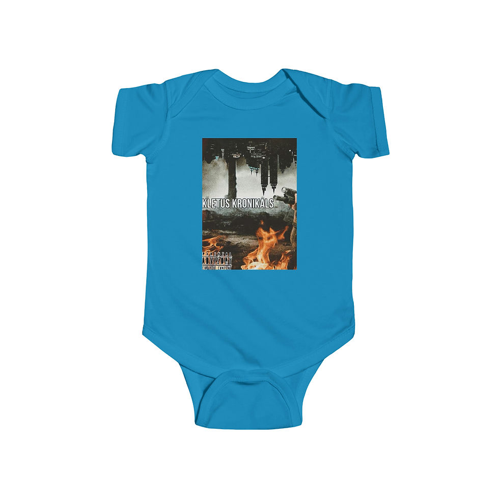 Thumbnail: Kletus Kronikals Infant Fine Jersey Bodysuit