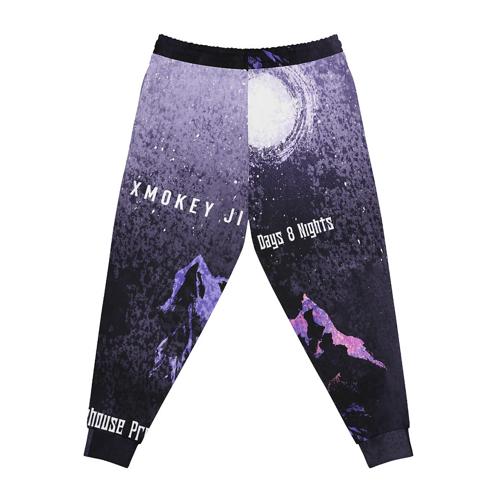 Thumbnail: 7 Days 8 Nights Athletic Joggers (AOP)