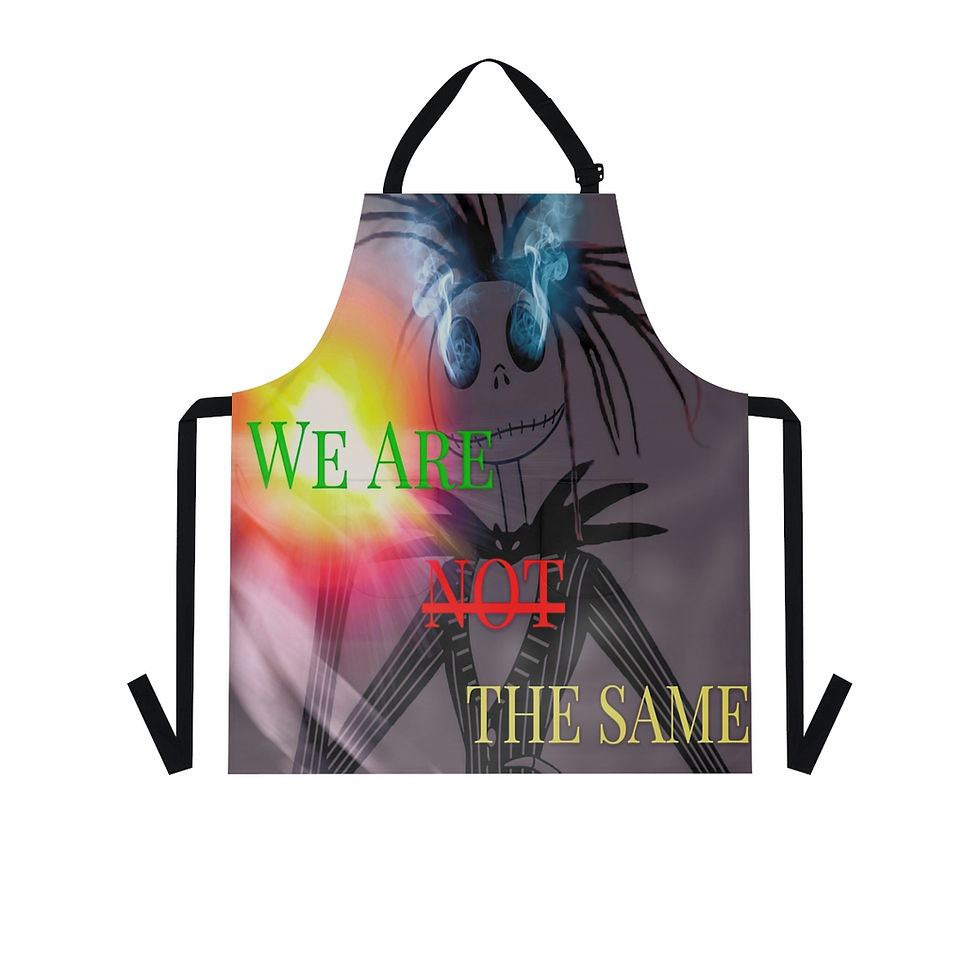 We Are Not The Same Apron (AOP)