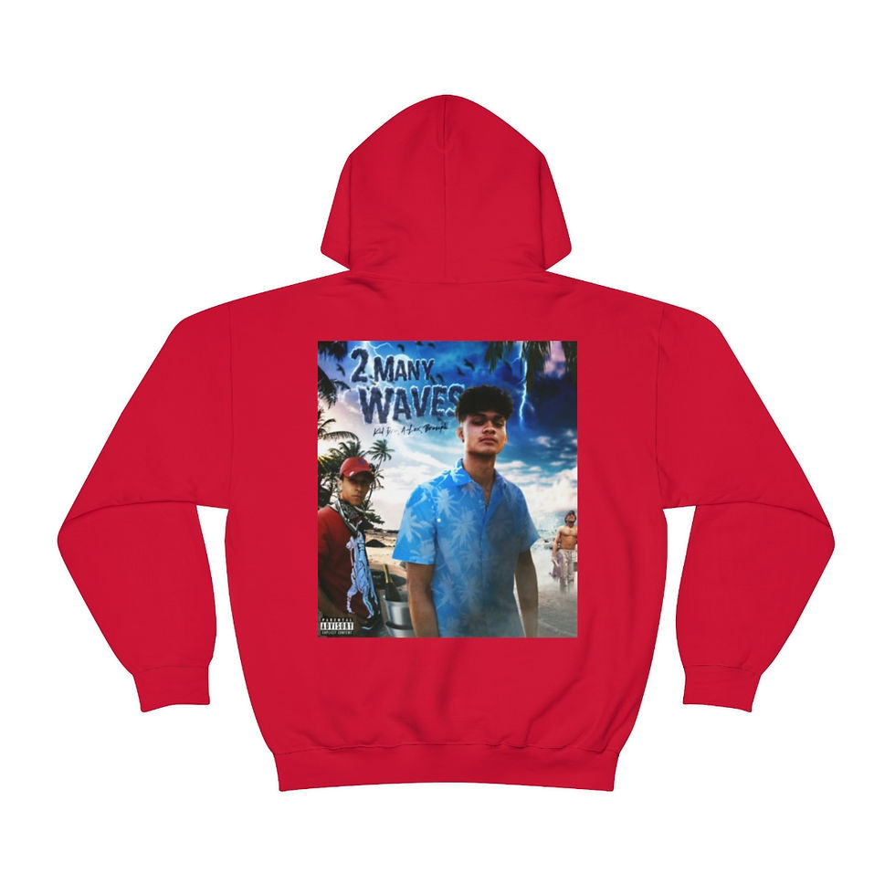 Thumbnail:  2 Many Waves  Unisex Heavy Blend™ Hooded Sweatshirt