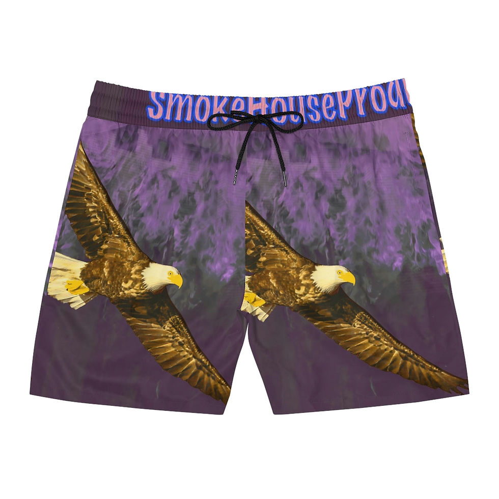 Thumbnail: Men's Mid-Length Swim Shorts (AOP)