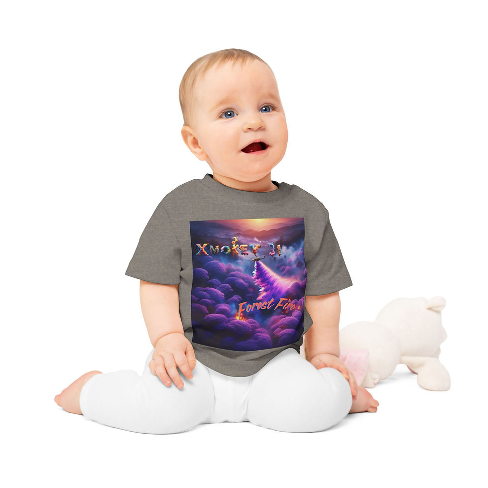 Thumbnail: Forest Fire Baby T-Shirt