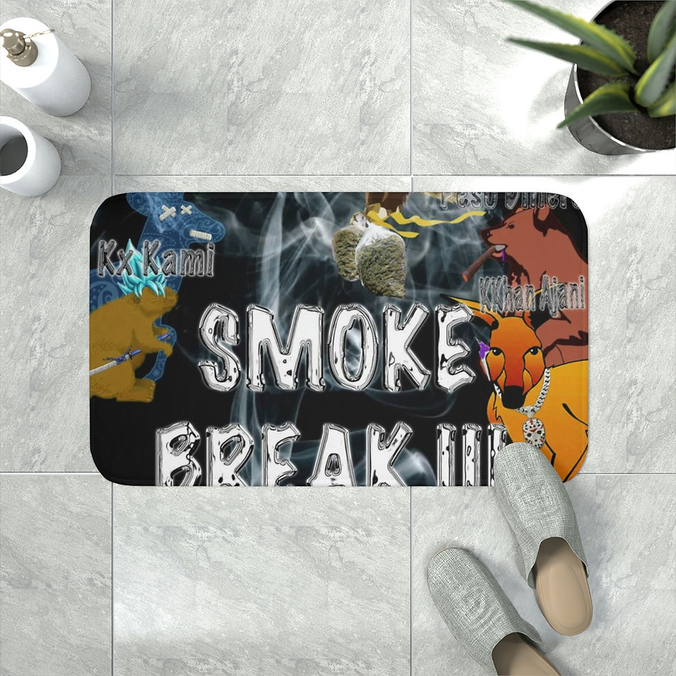 Thumbnail: Smoke Break III Memory Foam Bath Mat