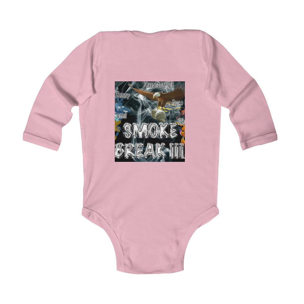 Thumbnail: Smoke Break III Infant Long Sleeve Bodysuit