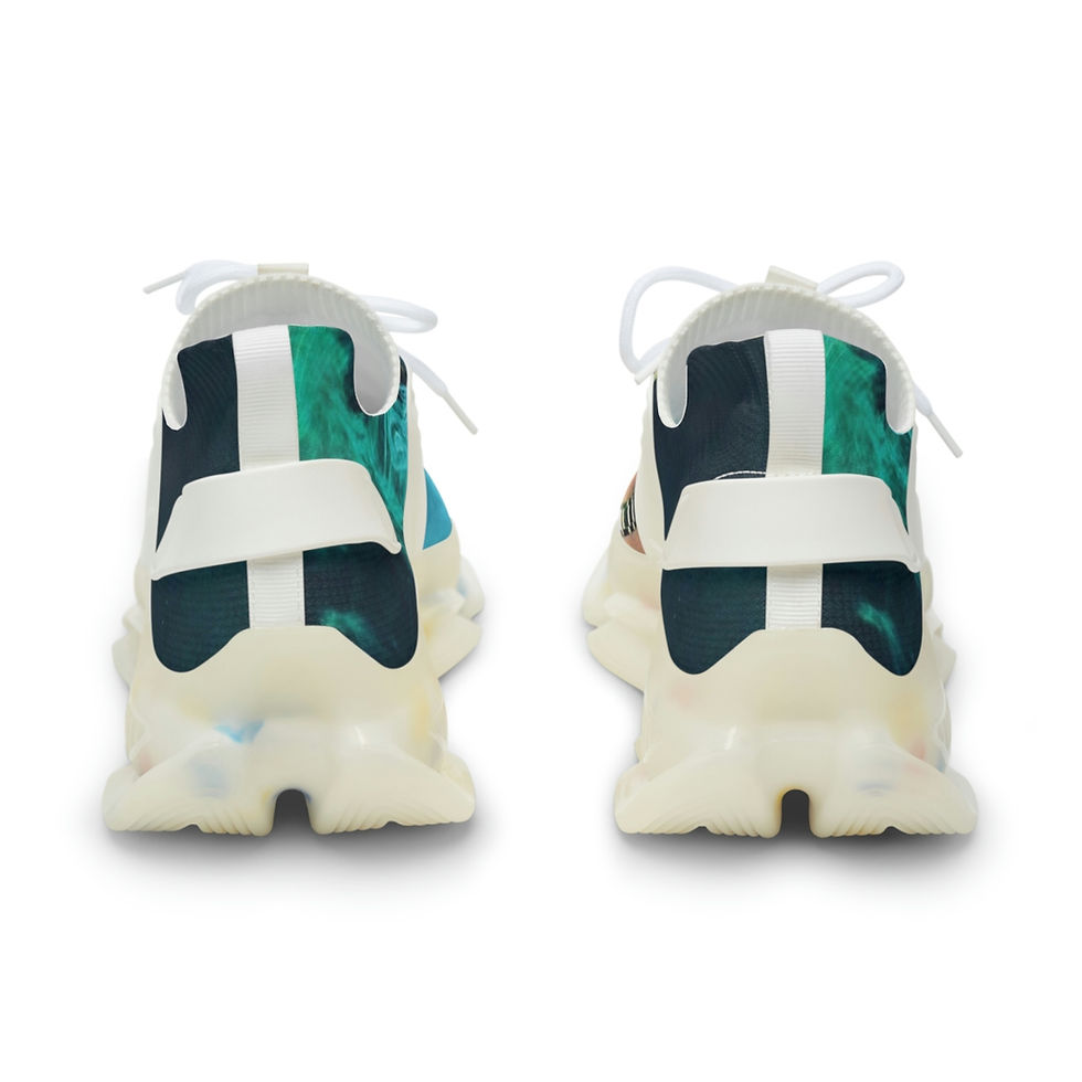 Thumbnail: Flooded Men's Mesh Sports Sneakers