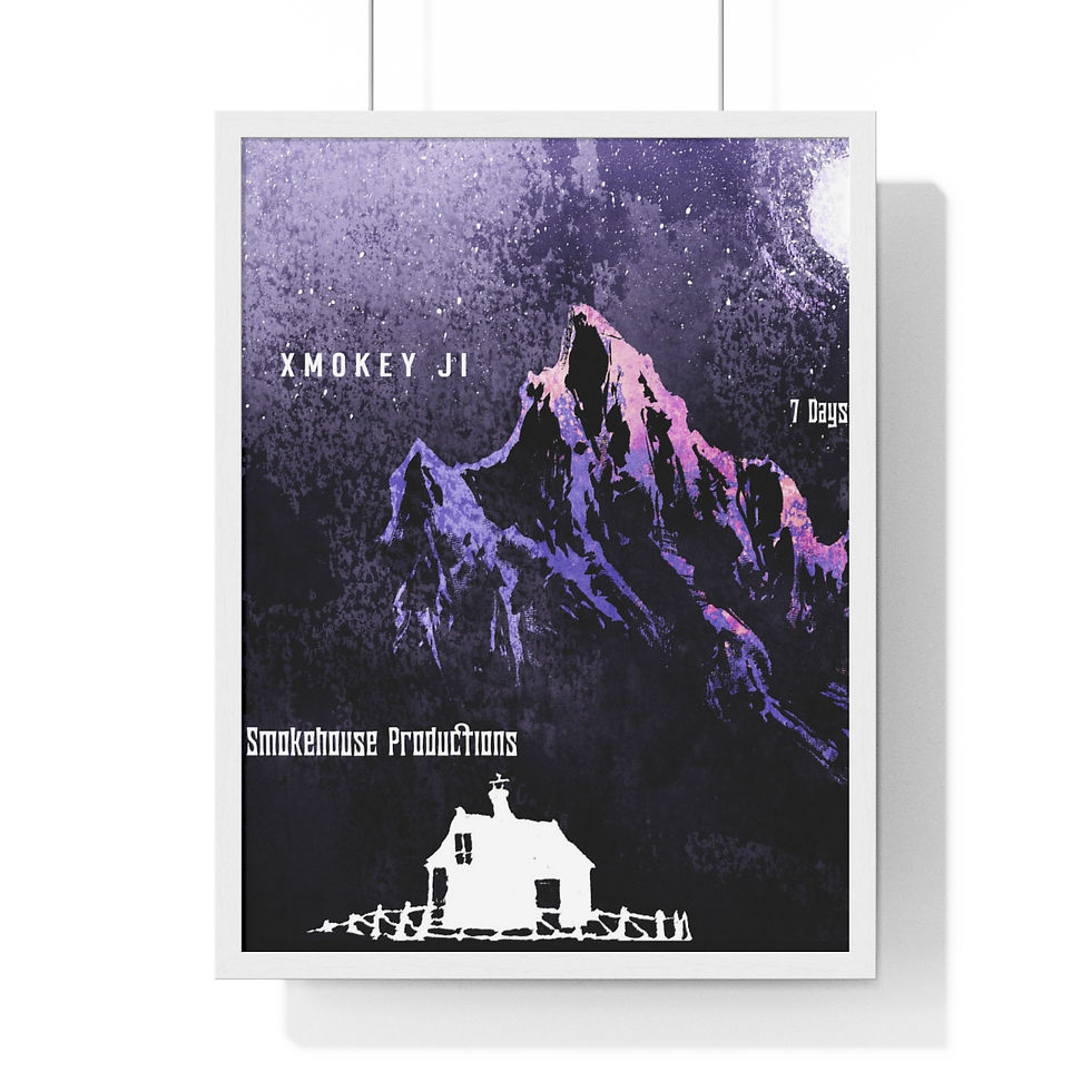 Thumbnail: 7 Days 8 Nights Premium Framed Vertical Poster