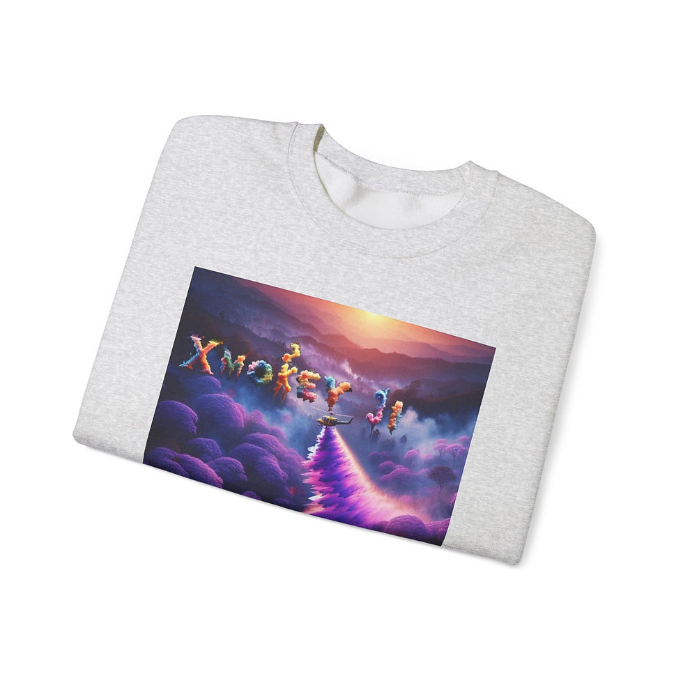 Thumbnail: Forest Fire Unisex Heavy Blend™ Crewneck Sweatshirt