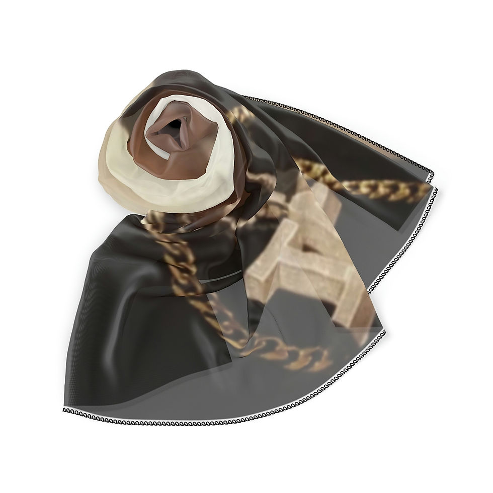 Thumbnail: Smoke Break Poly Scarf