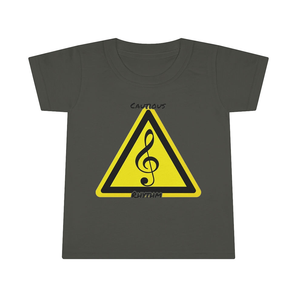 Thumbnail: Cautious Rhythm Toddler T-shirt