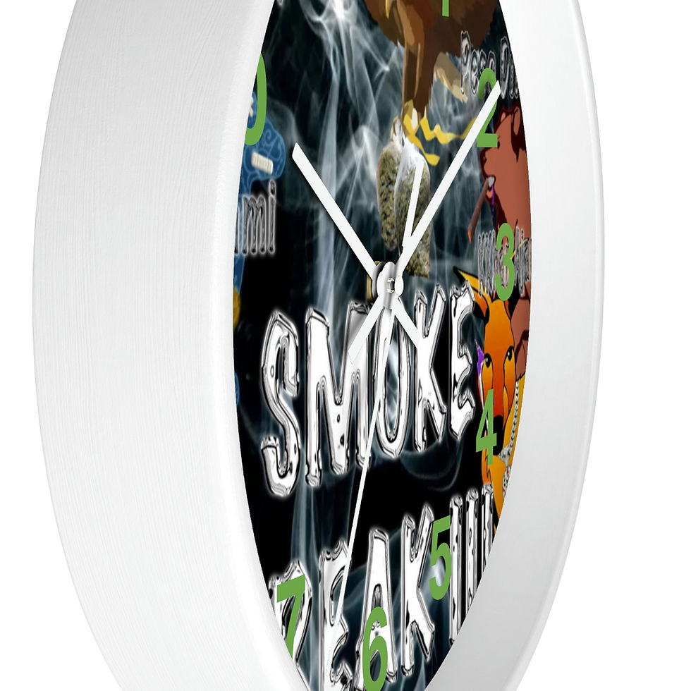 Thumbnail: Smoke Break III Wall clock