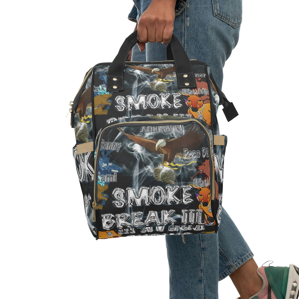 Thumbnail: Smoke Break III Multifunctional Diaper Backpack