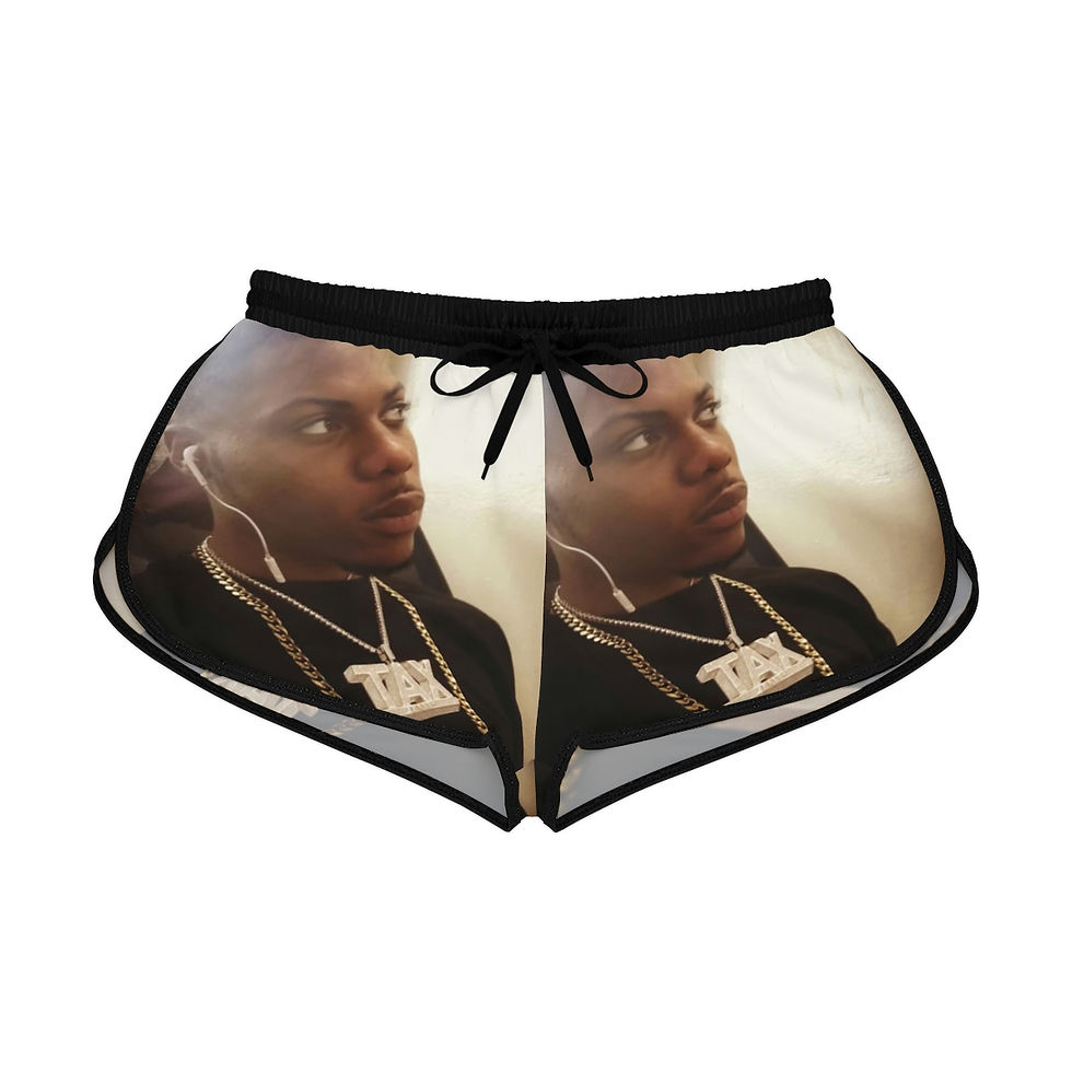 Thumbnail: Smoke Break Women's Relaxed Shorts (AOP)
