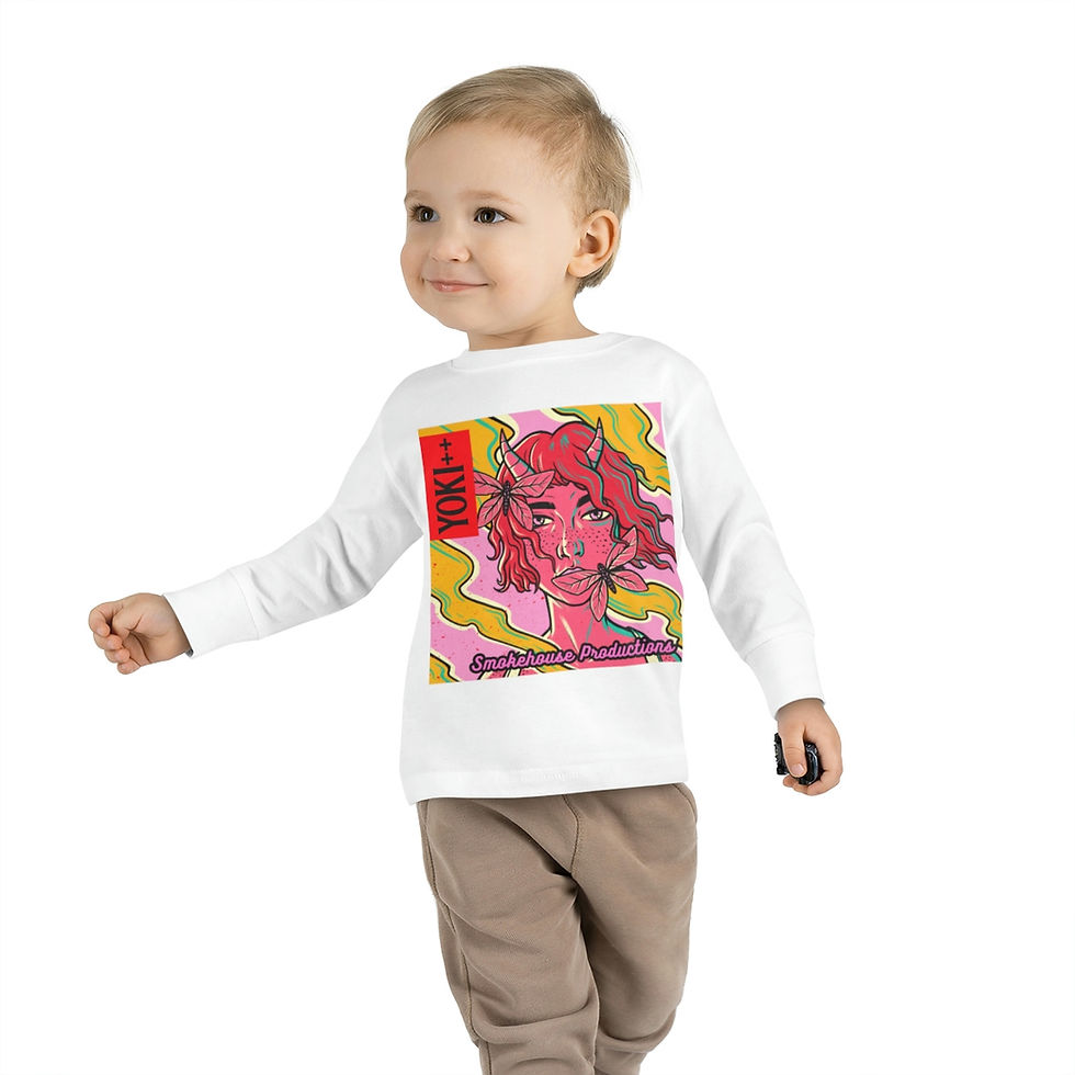 Thumbnail: Yoki++ Pink Toddler Long Sleeve Tee