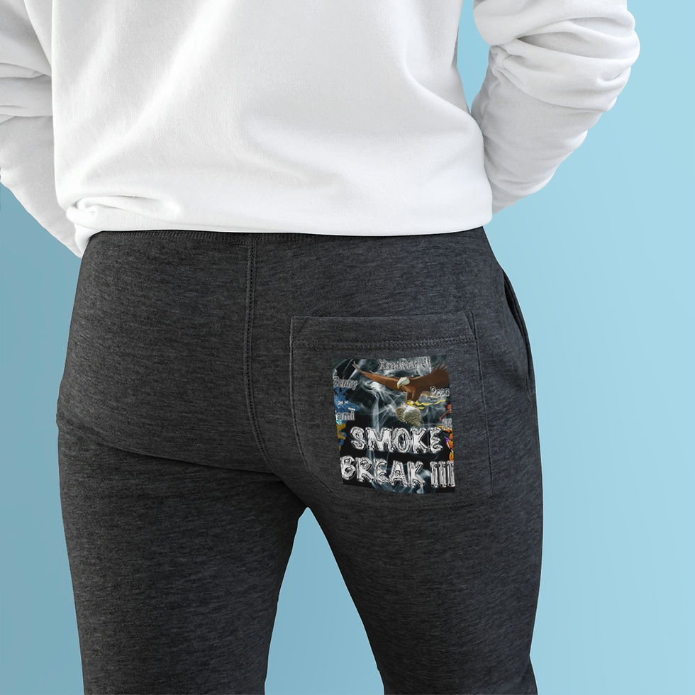 Thumbnail: Smoke Break III Premium Fleece Joggers