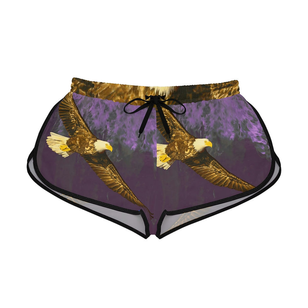 Thumbnail: Women's Relaxed Shorts (AOP)