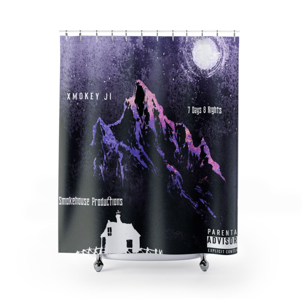 7 Days 8 Nights Shower Curtains
