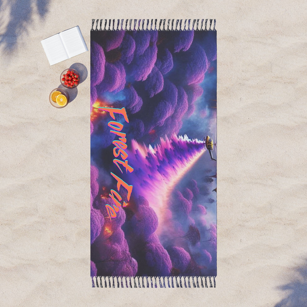 Thumbnail: Forest Fire Boho Beach Cloth