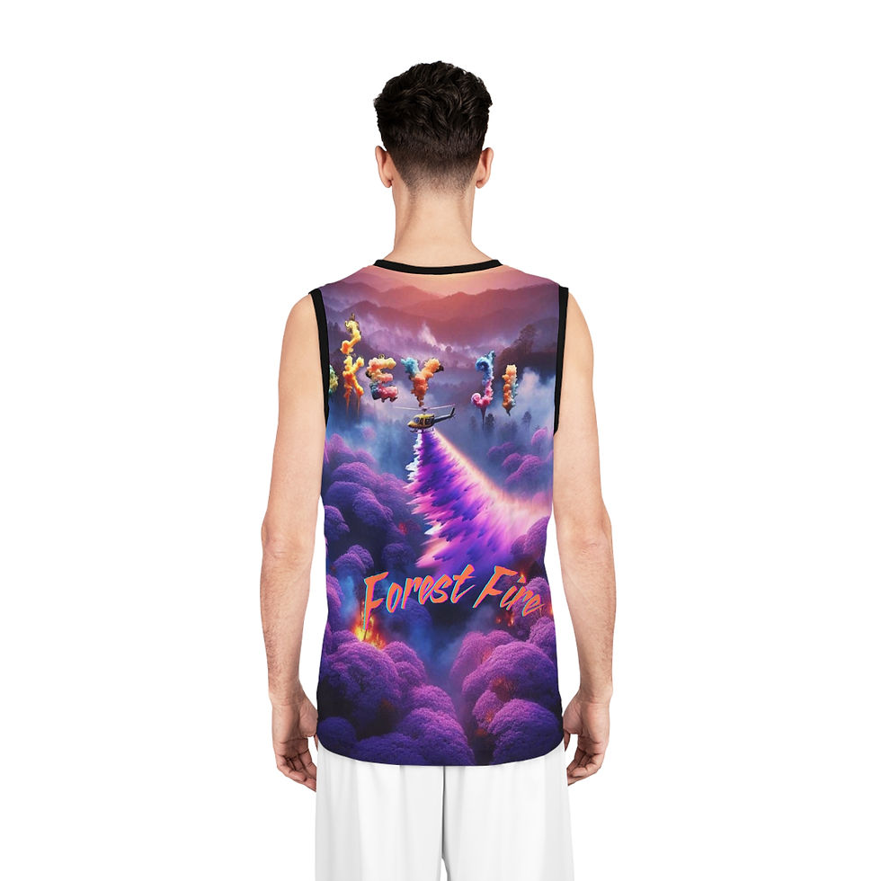 Thumbnail: Forest Fire Basketball Jersey