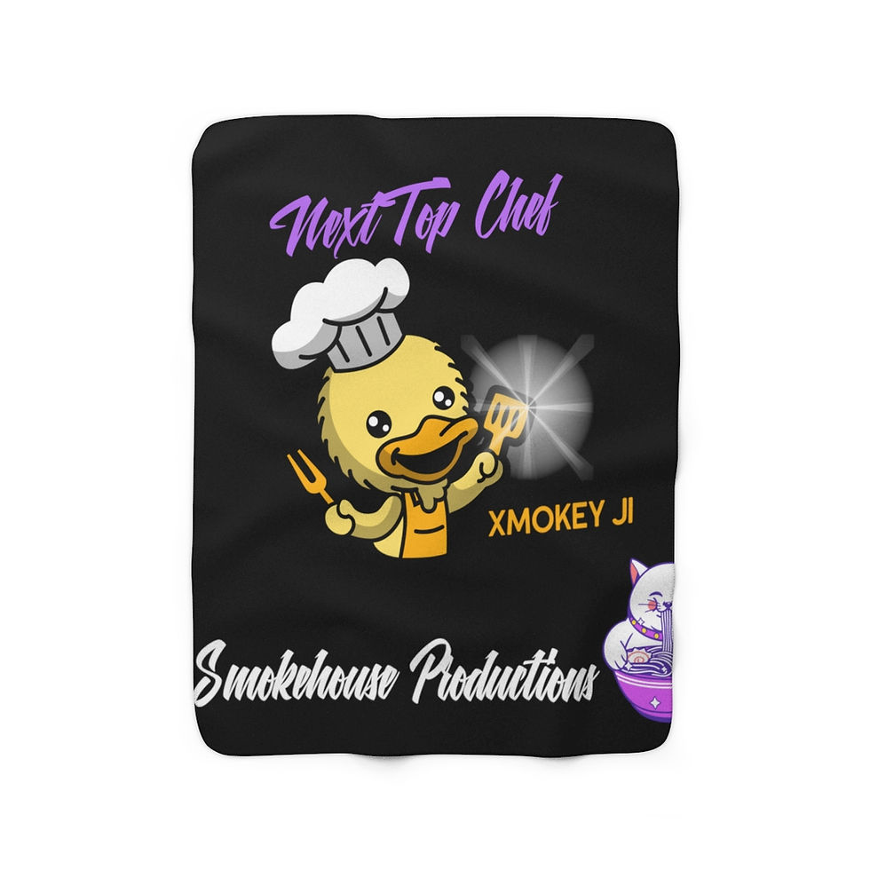 Next Top Chef Sherpa Fleece Blanket