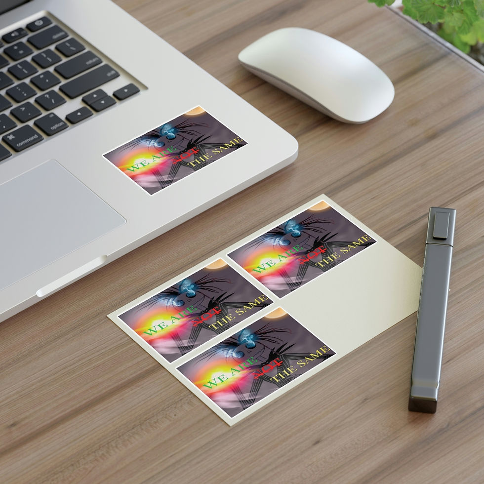 Thumbnail: We Are Not The Same Sticker Sheets