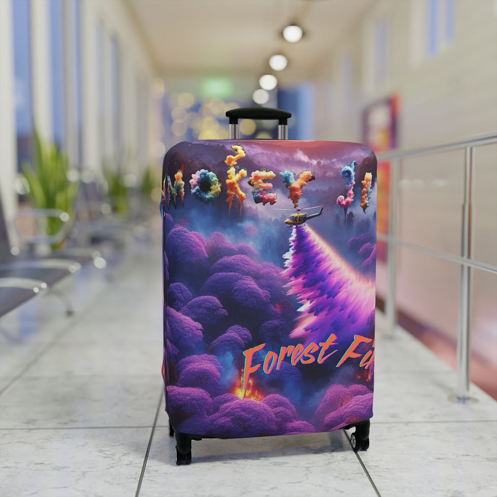 Thumbnail: Forest Fire Luggage Cover