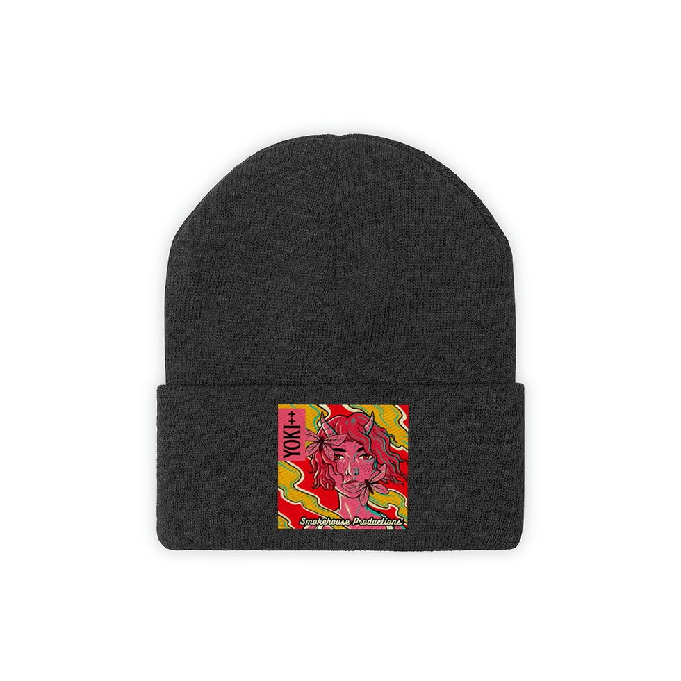Thumbnail: Yoki++ Red Knit Beanie