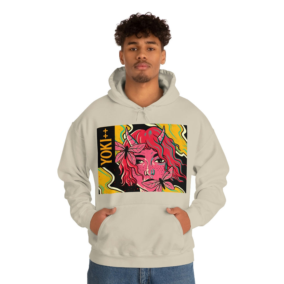 Thumbnail: Yoki++ Unisex Heavy Blend™ Hooded Sweatshirt