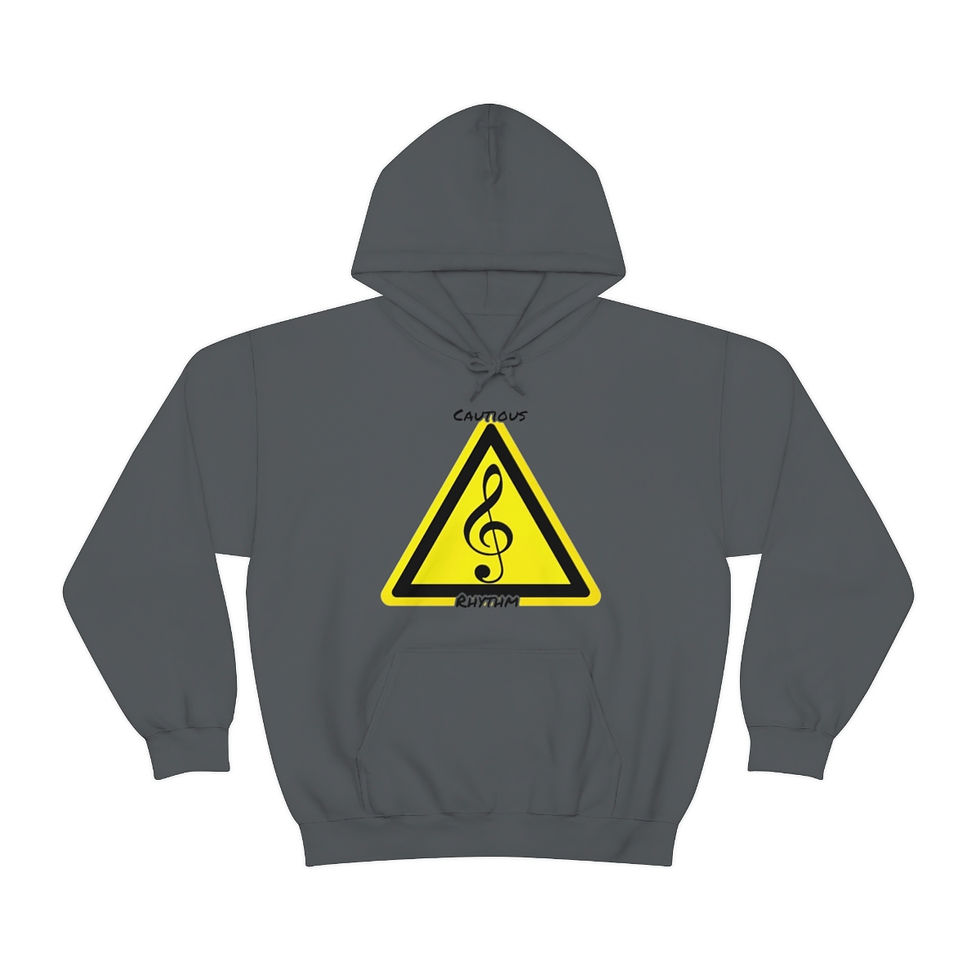 Thumbnail: Cautious Rhythm Hooded Sweatshirt