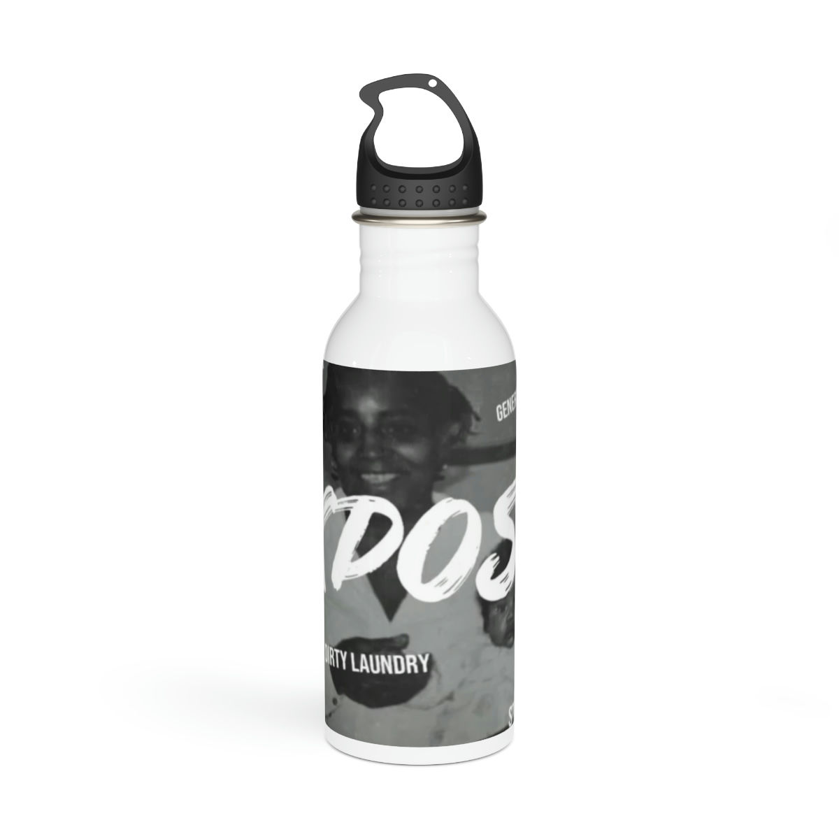 Exposed Stainless Steel Water Bottle